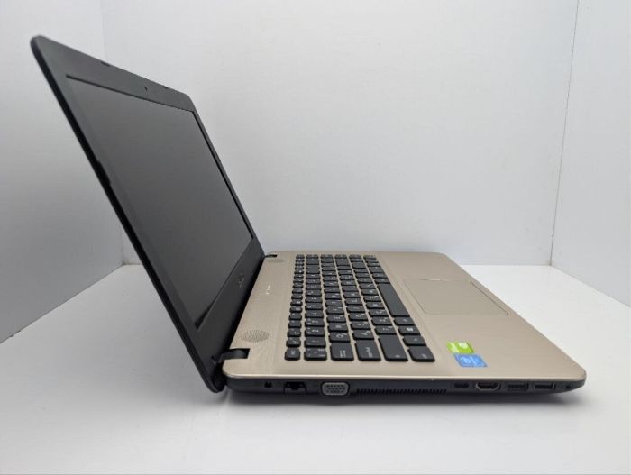 Ноутбук Asus X441S / 15.6" (1366x768) TN / Intel Pentium N3710 (4 ядра по 1.6 - 2.56 GHz) / 4 GB DDR3 / 60 GB SSD + 320 GB HDD / nVidia GeForce 810M, 1 GB GDDR3, 64-bit / WebCam / DVD-ROM б/в - зображення 4