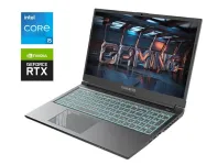 Ігровий ноутбук Gigabyte G5 MF / 15.6" (1920x1080) IPS / Intel Core i5-12500H (12 (16) ядер по 3.3 - 4.5 GHz) / 16 GB DDR4 / 512 GB SSD M.2 / nVidia GeForce RTX 4050, 6 GB GDDR6, 96-bit / WebCam / Win 11 Home б/в