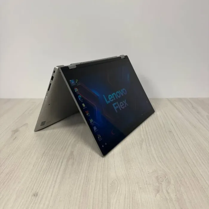 Ноутбук-трансформер Б-клас Lenovo Flex 5-1570 / 15.6" (1920x1080) IPS Touch / Intel Core i5-8250U (4 (8) ядра по 1.6 - 3.4 GHz) / 8 GB DDR4 / 256 GB SSD NVMe / nVidia GeForce MX130, 2 GB GDDR5, 64-bit / WebCam б/в - зображення 7