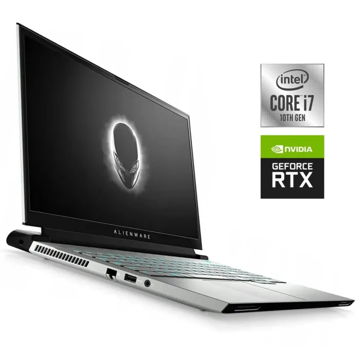 Ігровий ноутбук Б-класу Dell Alienware m17 R3 / 17,3" (1920x1080) IPS / Intel Core i7-10750H (6 (12) ядер по 2,6 - 5,0 ГГц) / 16 ГБ DDR4 / 1000 ГБ SSD M.2 / nVidia GeForce RTX 2070, 8 ГБ GDDR6, 256-біт / WebCam / Win 11 б/в - изображение 1