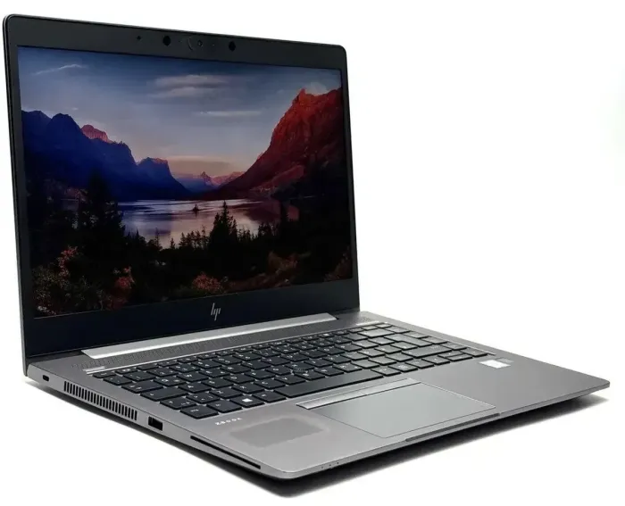 Ігровий ультрабук Б-класу HP ZBook 14u G6 / 14" (1920x1080) IPS / Intel Core i7-8565U (4 (8) ядра по 1,8 - 4,6 ГГц) / 16 ГБ DDR4 / 512 ГБ SSD / AMD Radeon Pro WX 3200, 4 ГБ GDDR5, 128-біт / WebCam / Win 11 б/в - зображення 4