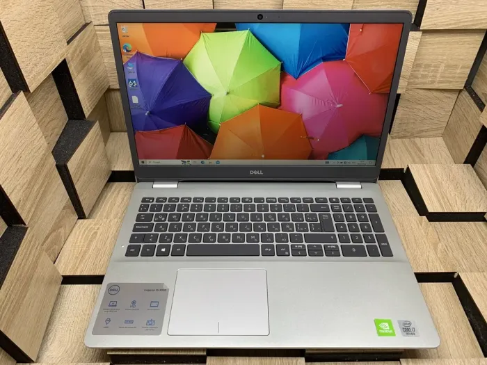 Ультрабук Б-клас Dell Inspiron 15 5593 / 15.6" (1920x1080) IPS / Intel Core i7-1065G7 (4 (8) ядра по 1.3 - 3.9 GHz) / 8 GB DDR4 / 256 GB SSD / nVidia GeForce MX230, 2 GB GDDR5, 64-bit / WebCam / Windows 10 б/в - зображення 2