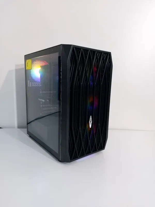 Ігровий ПК 1stPlayer Ariya AY7 Tower / AMD Ryzen 5 3600 (6 (12) ядер по 3.6 - 4.2 GHz) / 16 GB DDR4 / 1000 GB SSD M.2 / AMD Radeon RX 5700, 8 GB GDDR6, 256-bit / 500W б/в - зображення 2