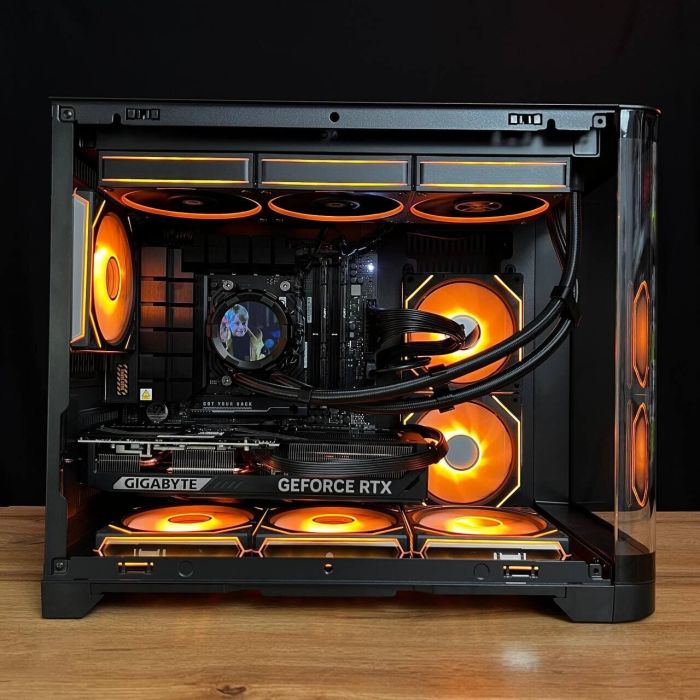 Збірка на замовлення ігровий ПК GameMax Hype-M Black Tower / AMD Ryzen 7 7700 (8 (16) ядер по 3,8 - 5,3 ГГц) / 32 ГБ DDR5 / 1000 ГБ SSD M.2 / nVidia GeForce RTX 5070, 12 ГБ GDDR7, 192-bit / 750 Вт - изображение 8