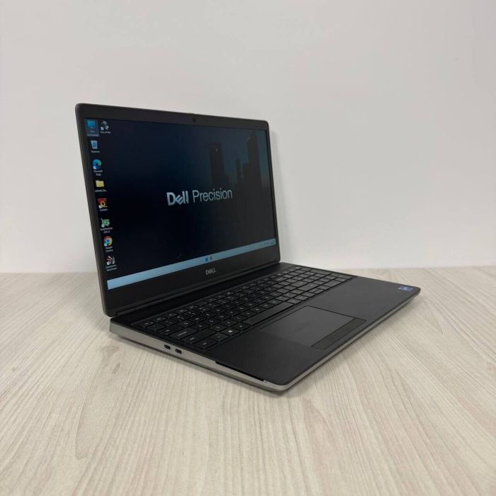 Мобільна робоча станція Б-клас Dell Precision 7560 / 15.6" (1920x1080) IPS / Intel Core i7-11850H (8 (16) ядер по 2.1 - 4.8 GHz) / 32 GB DDR4 / 1000 GB SSD NVMe / nVidia RTX A2000, 4 GB GDDR6, 128-bit / WebCam б/в - зображення 4