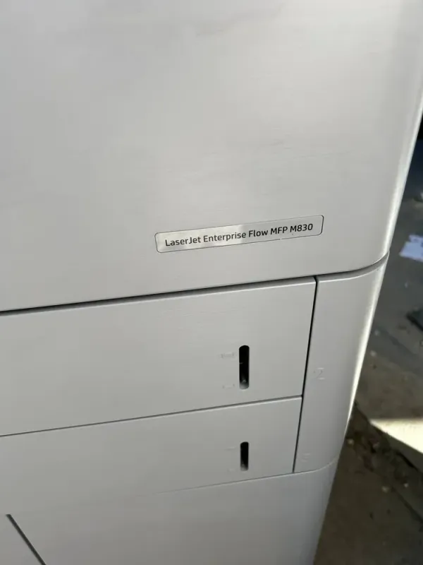 БФП HP LaserJet Enterprise Flow M830z (CF367A) / Лазерний монохромний друк / 1200x1200 dpi / A3 / 56 стор/хв / Ethernet, USB 2.0 / ePrint б/в - зображення 3