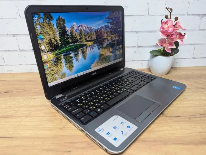 Ноутбук Dell Inspiron 15R-5537 / 15.6" (1366x768) TN / Intel Core i5-4200U (2 (4) ядра по 1.6 - 2.6 GHz) / 8 GB DDR3 / 128 GB SSD / AMD Radeon HD 8670M, 1 GB GDDR3, 64-bit / WebCam / DVD-ROM б/в - зображення 5