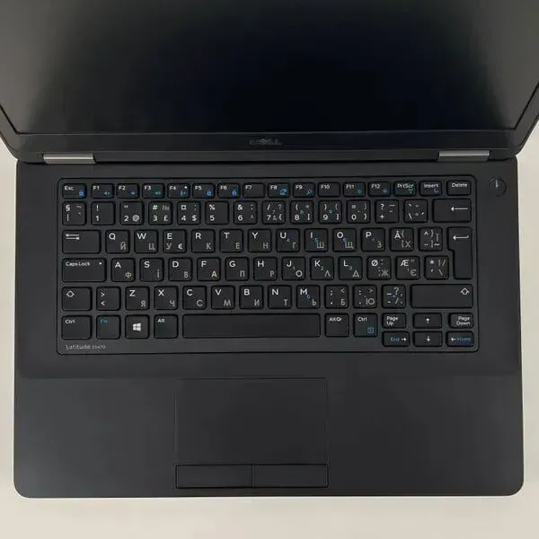 Ноутбук Б-клас Dell Latitude E5470 / 14" (1366x768) TN / Intel Core i3-6100U (2 (4) ядра по 2.3 GHz) / 16 GB DDR4 / 128 GB SSD / Intel HD Graphics 520 / HDMI / WebCam б/в - зображення 3