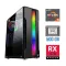 Ігровий ПК Tower / AMD Ryzen 5 3600 (6 (12) ядер по 3.6 - 4.2 GHz) NEW / 16 GB DDR4 NEW / 500 GB SSD NEW / AMD Radeon RX 570, 4 GB GDDR5, 256-bit б/в