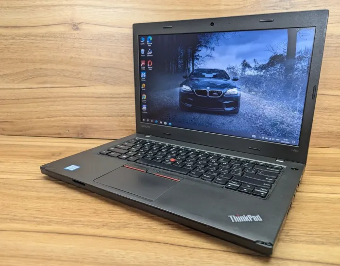 Ноутбук Б-клас Lenovo ThinkPad L460 / 14" (1366x768) TN / Intel Core i5-6200U (2 (4) ядра по 2.3 - 2.8 GHz) / 8 GB DDR3 / 240 GB SSD / Intel HD Graphics 520 / WebCam / Windows 10 б/в - зображення 8