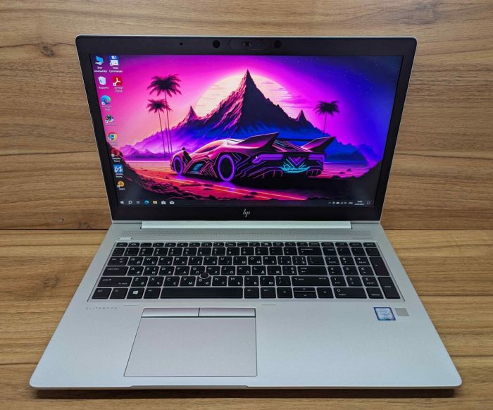 Ультрабук HP EliteBook 850 G5 / 15.6" (1920x1080) IPS / Intel Core i7-7600U (2 (4) ядра по 2.8 - 3.9 GHz) / 16 GB DDR4 / 1000 GB SSD / Intel HD Graphics 620 / WebCam / Fingerprint / Windows 10 б/в - зображення 2