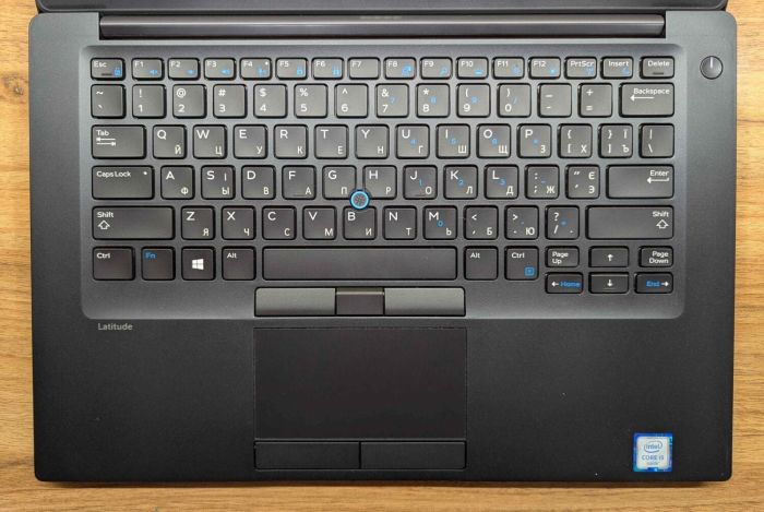 Ультрабук Dell Latitude 7480 / 14" (1920x1080) IPS / Intel Core i5-6300U (2 (4) ядра по 2.4 - 3.0 GHz) / 8 GB DDR4 / 256 GB SSD / Intel HD Graphics 520 / WebCam / Windows 10 б/в - зображення 3