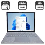 Ультрабук Microsoft Surface Laptop 3 / 13.5" (2256x1504) IPS Touch / Intel Core i7-1065G7 (4 (8) ядра по 1.3 - 3.9 GHz) / 16 GB DDR4 / 256 GB SSD / Intel Iris Plus Graphics / WebCam б/в