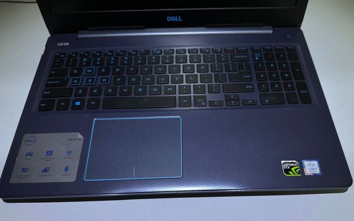 Ігровий ноутбук Б-клас Dell G3 3579 / 15.6" (1920x1080) IPS / Intel Core i7-8750H (6 (12) ядер по 2.2 - 4.1 GHz) / 16 GB DDR4 / 128 GB SSD M.2 + 1000 GB HDD / nVidia GeForce GTX 1050 Ti, 4 GB GDDR5, 128-bit / WebCam б/в - зображення 3