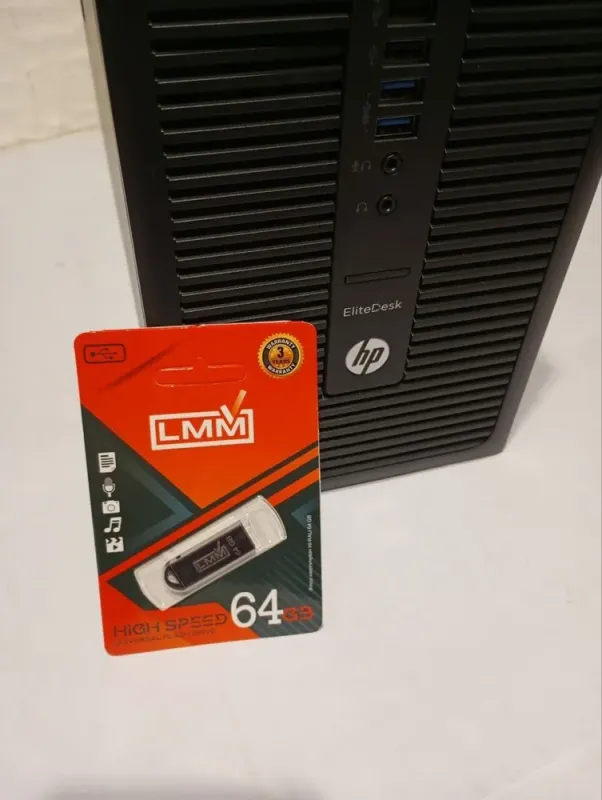 ПК HP EliteDesk 705 G1 Tower / AMD A6 PRO-7400B (2 ядра по 3.5 - 3.9 GHz) / 8 GB DDR3 / 500 GB HDD / AMD Radeon R5 Graphics / DVD-RW б/у - зображення 6