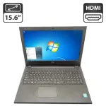 Ноутбук Dell Inspiron 15 / 15.6" (1366x768) TN / Intel Celeron 2957U (2 ядра по 1.4 GHz) / 4 GB DDR3 / 320 GB HDD / Intel HD Graphics / WebCam / DVD-ROM б/в
