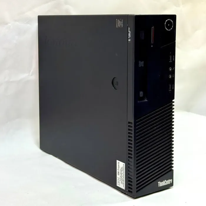 Неттоп Lenovo ThinkCentre M93p Tiny USFF / Intel Core i3-4130 (2 (4) ядра по 3.4 GHz) / 8 GB DDR3 / 120 GB SSD / Intel HD Graphics 4400 / DVD-ROM б/в - зображення 4