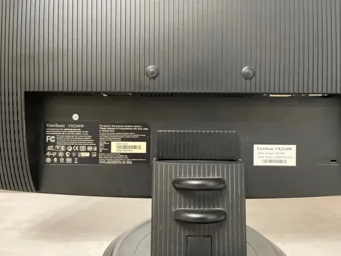 Монітор ViewSonic VX2240W / 22" (1680x1050) TN / DVI, VGA / VESA 100x100 б/в - зображення 9