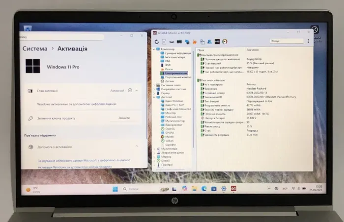 Ультрабук HP ProBook 440 G9 / 14" (1366x768) TN / Intel Core i3-1215U (6 (8) ядер по 1.2 - 4.4 GHz) / 8 GB DDR4 / 128 GB SSD / Intel UHD Graphics / WebCam / Win 11 Pro б/в - зображення 10