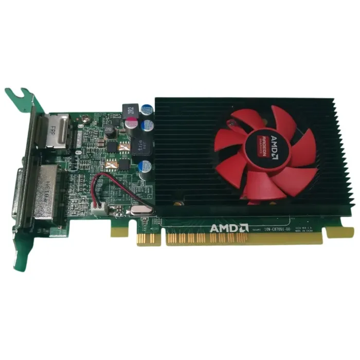 Дискретна відеокарта AMD Radeon R5 340X, 2 GB GDDR3, 64-bit / 1x DVI, 1x DisplayPort / Для корпусів форм-фактора SFF б/в - зображення 1