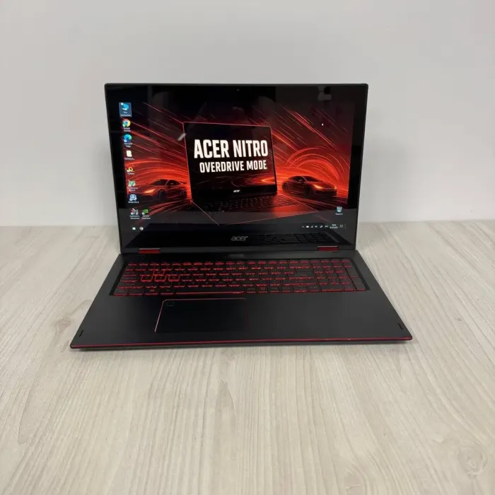 Ігровий ноутбук-трансформер Б-клас Acer Nitro 5 Spin NP515-51 / 15.6" (1920x1080) IPS Touch / Intel Core i5-8250U (4 (8) ядра по 1.8 - 3.4 GHz) / 8 GB DDR4 / 256 GB SSD M.2 + 1000 GB HDD / nVidia GeForce GTX 1050, 4 GB GDDR5, 128-bit / WebCam б/в - зображення 2