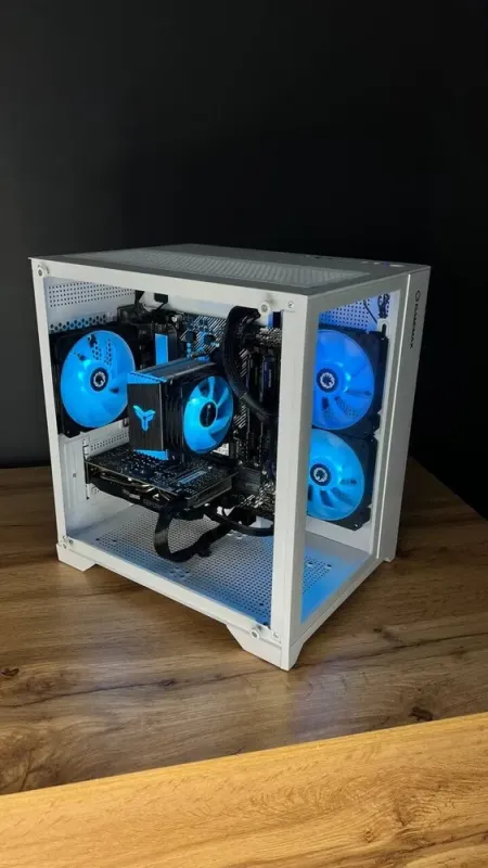 Збірка під замовлення: ігровий ПК GameMax Infinity Mini White Tower / AMD Ryzen 5 3600 (6 (12) ядер по 3.6 - 4.2 GHz) / 16 GB DDR4 / 500 GB SSD M.2 / nVidia GeForce GTX 1660 Super, 6 GB GDDR6, 192-bit / 650W б/в - зображення 3