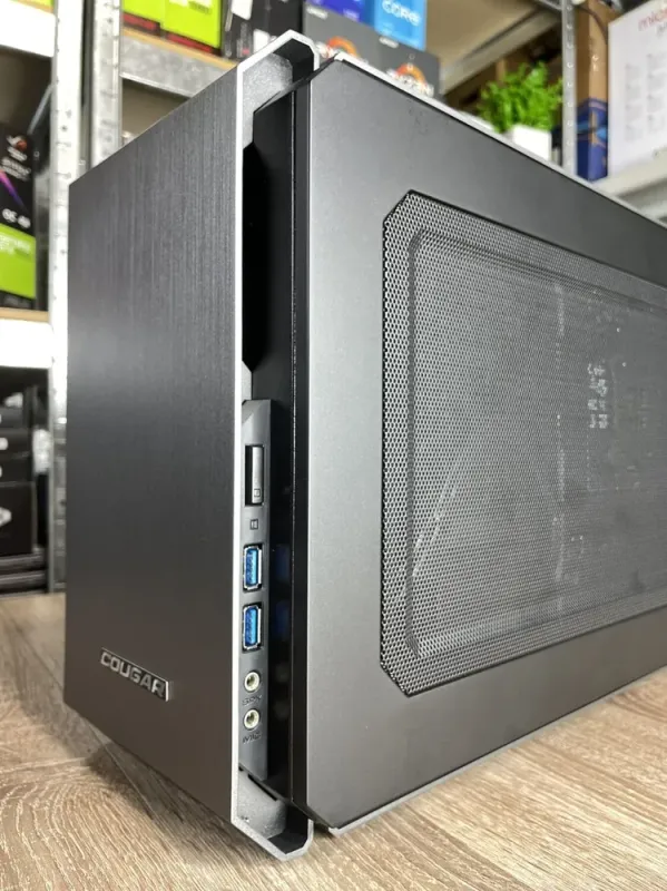 Ігровий ПК Cougar QBX Tower NEW / Intel Core i5-10400F (6 (12) ядер по 2.9 - 4.3 GHz) / 16 GB DDR4 / 512 GB SSD / MSI GTX 1070 AERO ITX, 8 GB GDDR5, 256-bit / 620W б/в - зображення 9