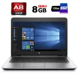 Ультрабук HP EliteBook mt43 / 14" (1920x1080) TN / AMD Pro A8-9600B (4 ядра по 2.4 - 3.3 GHz) / 8 GB DDR4 / 128 GB SSD / AMD Radeon R5 Graphics / WebCam / DisplayPort / 4G LTE б/в