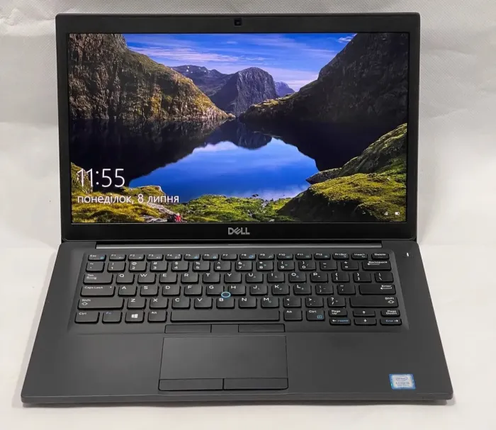 Ноутбук Dell Latitude 7490 / 14" (1920x1080) IPS / Intel Core i5-8350U (4 (8) ядра по 1.7 - 3.6 GHz) / 8 GB DDR4 / 256 GB SSD M.2 / Intel UHD Graphics 620 / WebCam / Windows 10 Pro б/в - зображення 2