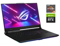 Ігровий ноутбук Б-клас Asus ROG Strix SCAR G733PY / 17.3" (2560x1440) IPS / AMD Ryzen 9 7945HX (16 (32) ядер по 2.5 - 5.4 GHz) / 32 GB DDR5 / 1000 GB SSD / nVidia GeForce RTX 4090, 16 GB GDDR6, 256-bit / WebCam б/в
