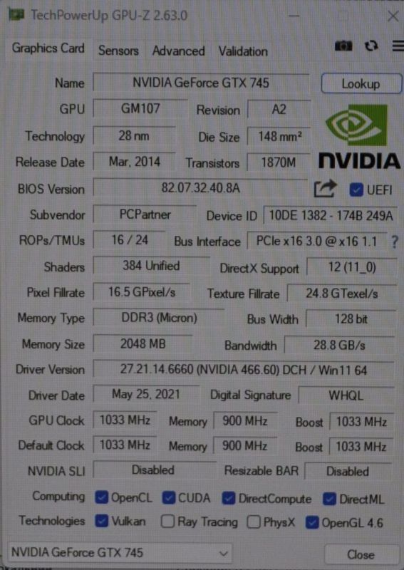 Комп'ютер Б-класу Fujitsu Esprimo P756 E90 Tower / Intel Core i5-6500 (4 ядра по 3,2 - 3,6 ГГц) / 16 ГБ DDR4 / 500 ГБ SSD / nVidia GeForce GTX 745, 2 ГБ GDDR3, 128-біт / Windows 11 Pro б/в - зображення 10