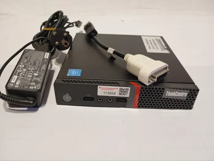 Неттоп Lenovo ThinkCentre M600 USFF / Intel Celeron N3010 (2 ядра по 1.04 - 2.24 GHz) / 8 GB DDR3 / 32 GB SSD M.2 / Intel HD Graphics / Win 10 б/в - зображення 5