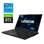 Ігровий ноутбук Lenovo Legion 5 15ITH6H / 15.6" (1920x1080) IPS / Intel Core i5-11400H (6 (12) ядер по 2.7 - 4.5 GHz) / 16 GB DDR5 / 512 GB SSD / nVidia GeForce RTX 3060, 6 GB GDDR6, 192-bit / WebCam б/в