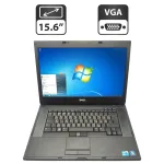 Ноутбук Dell Latitude E6510 / 15.6" (1366x768) TN / Intel Core i5-560M (2 (4) ядра по 2.6 - 3.2 GHz) / 6 GB DDR3 / 500 GB HDD / nVidia NVS 3100M, 512 MB GDDR3, 64-bit / DVD-ROM / АКБ не тримає б/в