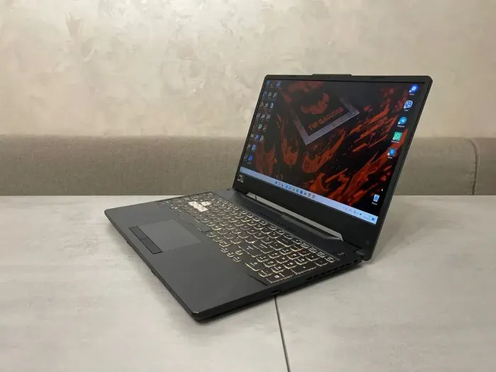 Ігровий ноутбук Asus TUF Gaming 506IV-AS76 / 15.6" (1920x1080) IPS / AMD Ryzen 7 4800H (8 (16) ядер по 2.9 - 4.2 GHz) / 16 GB DDR4 / 1000 GB SSD M.2 / nVidia GeForce RTX 2060, 6 GB GDDR6, 192-bit / WebCam / USB 3.2 / HDMI б/в - зображення 5