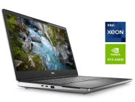Мобільна робоча станція Dell Precision 7760 / 17.3" (1920x1080) IPS / Intel Core i9-11950H (8 (16) ядер по 2.6 - 5.0 GHz) / 64 GB DDR4 / 1000 GB SSD M.2 / nVidia RTX A5000, 16 GB GDDR6, 256-bit / WebCam б/в