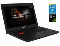 Ігровий ноутбук Asus ROG Strix GL502VM / 15.6" (1920x1080) IPS / Intel Core i7-6700HQ (4 (8) ядра по 2.6 - 3.5 GHz) / 16 GB DDR4 / 512 GB SSD / nVidia GeForce GTX 1060, 6 GB GDDR5, 192-bit / WebCam б/в
