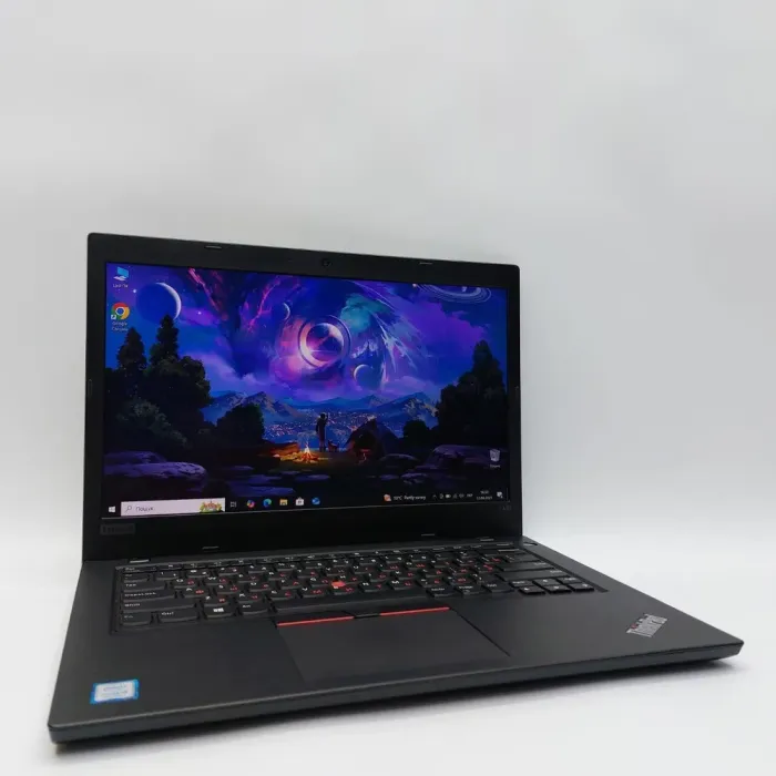 Ультрабук Lenovo ThinkPad L480 / 14" (1920x1080) IPS / Intel Core i5-8250U (4 (8) ядра по 1.6 - 3.4 GHz) / 16 GB DDR4 / 256 GB SSD / Intel UHD Graphics 620 / WebCam б/в - зображення 6
