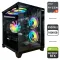 Збірка під замовлення: ігровий ПК Qube Reef ARGB Black Tower / AMD Ryzen 5 5500 (6 (12) ядер по 3.6 - 4.2 GHz) / 16 GB DDR4 / 1000 GB SSD M.2 / nVidia GeForce RTX 3060, 12 GB GDDR6, 192-bit / 650W / HDMI б/в
