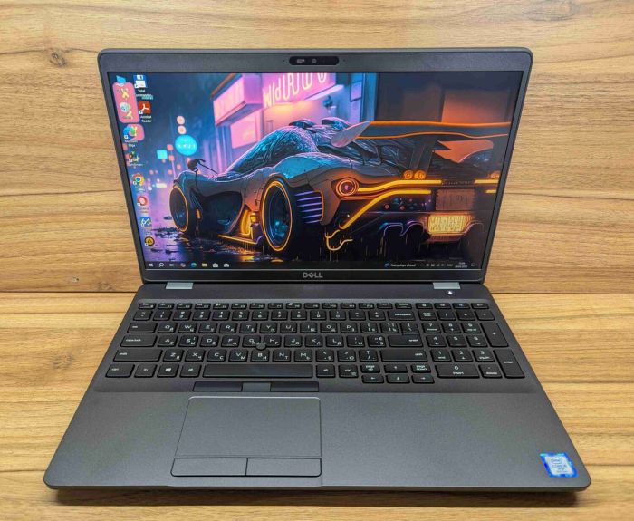 Ультрабук Dell Latitude 5501 / 15.6" (1920x1080) IPS / Intel Core i5-9400H (4 (8) ядра по 2.5 - 4.3 GHz) / 16 GB DDR4 / 512 GB SSD / Intel UHD Graphics 630 / WebCam / Windows 10 б/в - зображення 2