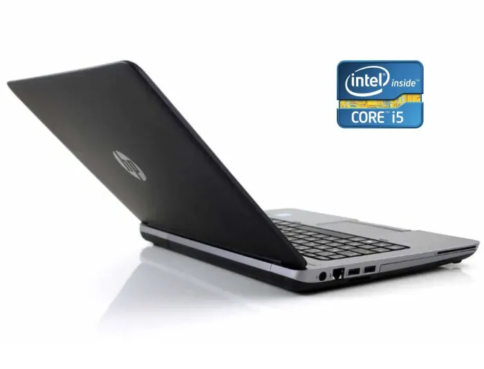 Ноутбук Б-клас HP ProBook 640 G1 / 14" (1366x768) TN / Intel Core i5-4200M (2 (4) ядра по 2.5 - 3.1 GHz) / 8 GB DDR3 / 240 GB SSD / Intel HD Graphics 4600 / DVD-RW б/у - зображення 1