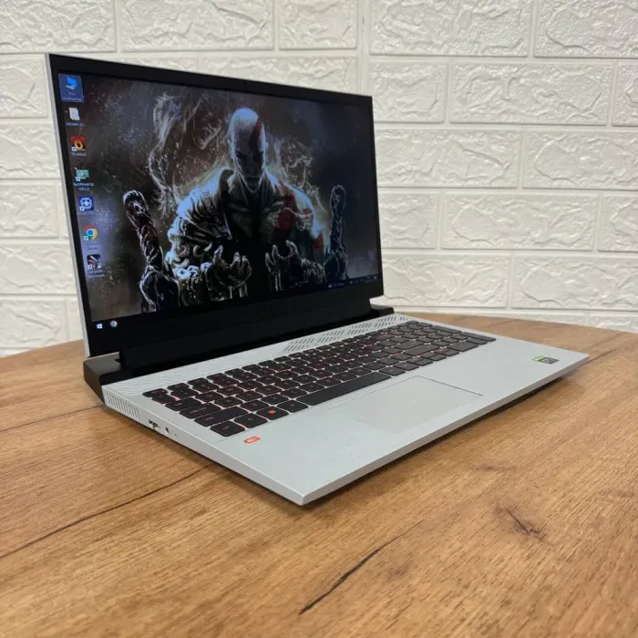 Ігровий ноутбук Dell G15 5525 / 15.6" (1920x1080) IPS / AMD Ryzen 7 6800H (8 (16) ядер по 3.2 - 4.7 GHz) / 16 GB DDR5 / 512 GB SSD / nVidia GeForce RTX 3050, 4 GB GDDR6, 128-bit / WebCam б/в - зображення 4