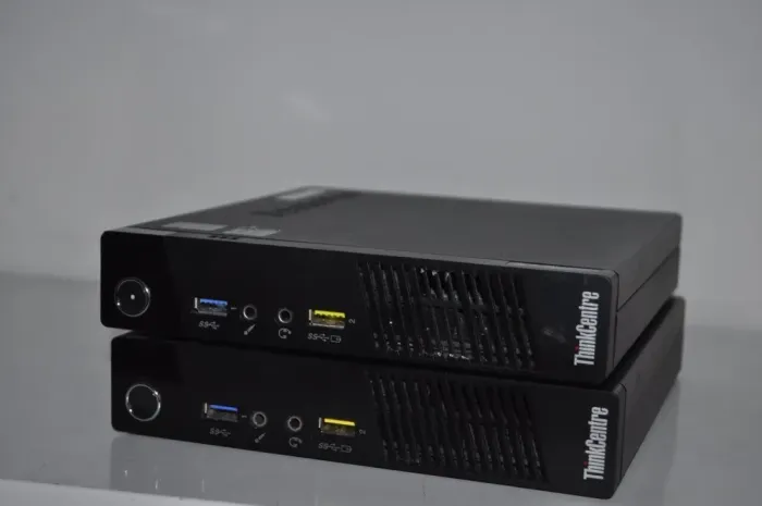 Неттоп Б-клас Lenovo ThinkCentre M73 USFF / Intel Core i3-4160T (2(4) ядра по 3.1 GHz) / 8 GB DDR3 / 120 GB SSD / Intel HD Graphics 4400 + Блок живлення б/в - зображення 2