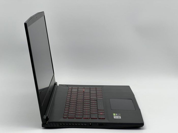 Ігровий ноутбук Б-класу MSI GF65 Thin 10UE-215XUA MS-16W2 / 15.6" (1920x1080) IPS / Intel Core i5-10500H (6 (12) ядер по 2,5 - 4,5 ГГц) / 16 ГБ DDR4 / 480 ГБ SSD / nVidia GeForce RTX 3060, 6 ГБ GDDR6, 192-bit / WebCam б/в - зображення 4