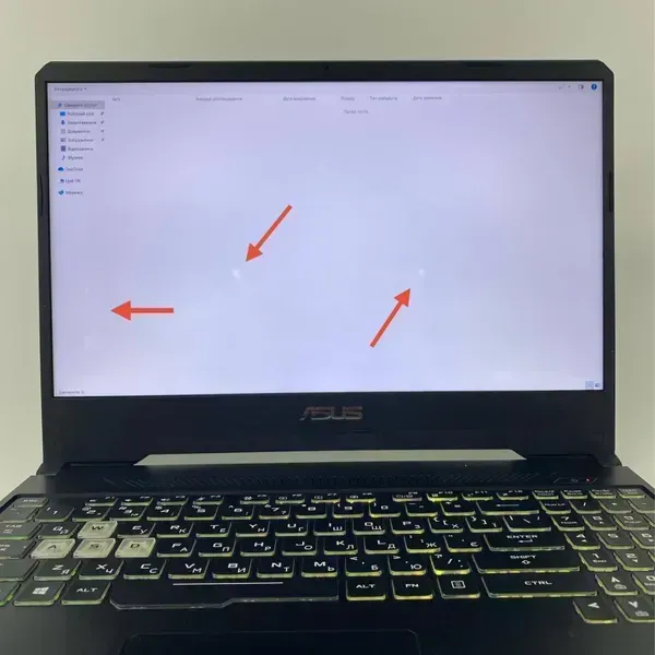 Ігровий ноутбук Б-клас Asus TUF Gaming FX505D / 15.6" (1920x1080) IPS / AMD Ryzen 5 3550H (4 (8) ядра по 2.1 - 3.7 GHz) / 16 GB DDR4 / 512 GB SSD / nVidia GeForce GTX 1650, 4 GB GDDR6, 128-bit / WebCam / HDMI б/в - зображення 3