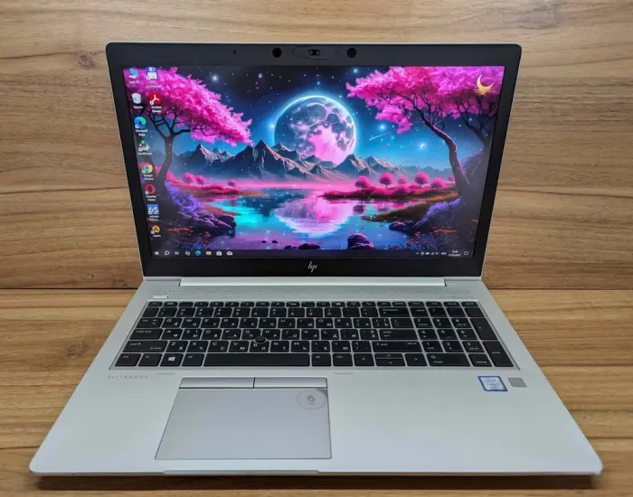 Ультрабук Б-клас HP EliteBook 850 G5 / 15.6" (1920x1080) IPS / Intel Core i7-7600U (2 (4) ядра по 2.8 - 3.9 GHz) / 16 GB DDR4 / 512 GB SSD / Intel HD Graphics 620 / WebCam / Fingerprint / Windows 10 б/в - зображення 2