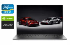 Мобільна робоча станція Б-класу Dell Precision 5550 / 15,6" (1920x1080) IPS / Intel Core i7-10850H (6 (12) ядер по 2,7 - 5,1 ГГц) / 32 ГБ DDR4 / 512 ГБ SSD / nVidia Quadro T1000, 4 ГБ GDDR6, 128-біт / WebCam / Windows 11 б/в