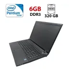 Ноутбук Terra Mobile 1528 / 15.6" (1366x768) TN / Intel Pentium B940 (2 ядра по 2.0 GHz) / 6 GB DDR3 / 320 GB HDD / Intel HD Graphics / WebCam б/в
