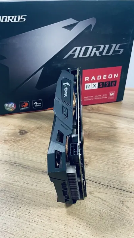 Дискретна відеокарта AMD Radeon RX 570, 8 GB GDDR5, 256-bit / DVI, HDMI, DisplayPort б/в - зображення 9