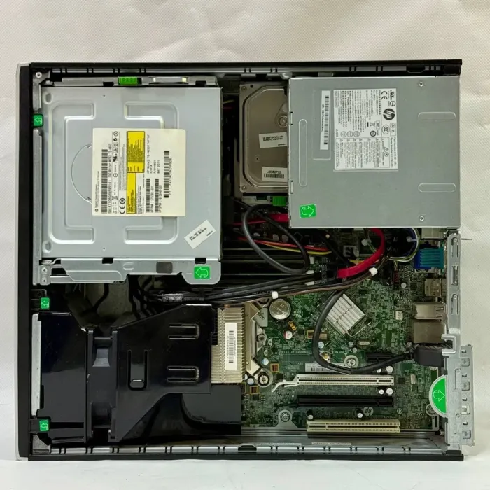 Комплект ПК: HP Compaq 8200 Elite SFF / Intel Core i7-2600 (4 (8) ядра по 3.4 - 3.8 GHz) / 16 GB DDR3 / 120 GB SSD + 500 GB HDD / Intel HD Graphics 2000 / DVD-ROM + Монітор Б-клас Dell E2216HF Black / 22" (1920x1080) TN + Клавіатура, мишка,б/в - зображення 5